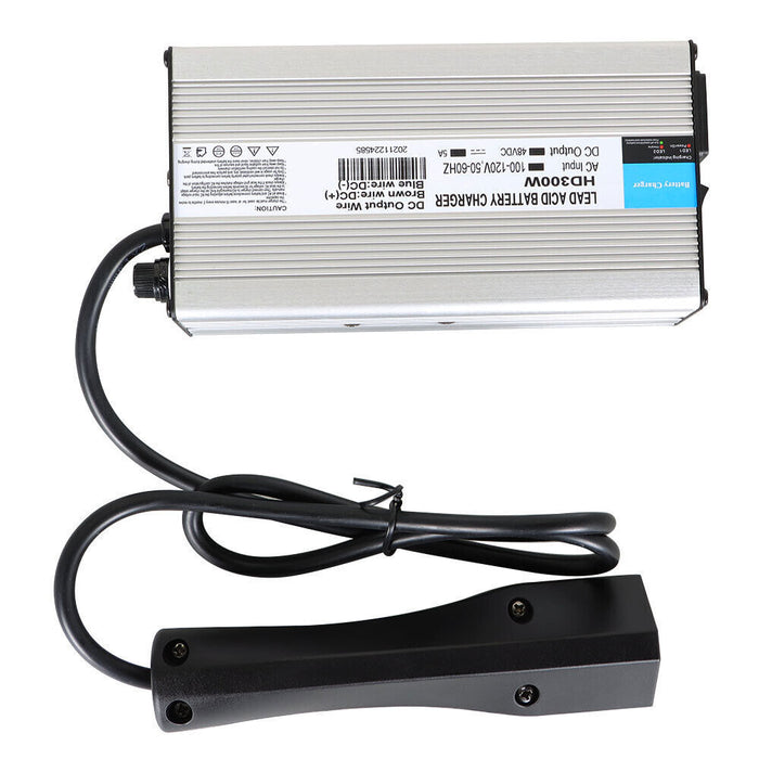 DURAFORCE 48 Volt 5Amp Golf Cart Battery Charger For EZGo RXV Models -RXV style Plug