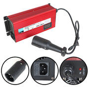DURAFORCE 48v 10A Round 3 Pin Plug Battery Charger with OBC bypass For Club Car Golf Cart