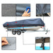 DURAFORCE 23-24ft V-Hull Boat Cover 600D Heavy Duty Waterproof Trailerable Boat Cover
