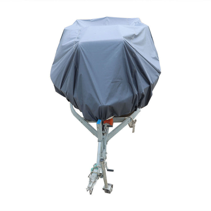 DURAFORCE 23-24ft V-Hull Boat Cover 600D Heavy Duty Waterproof Trailerable Boat Cover