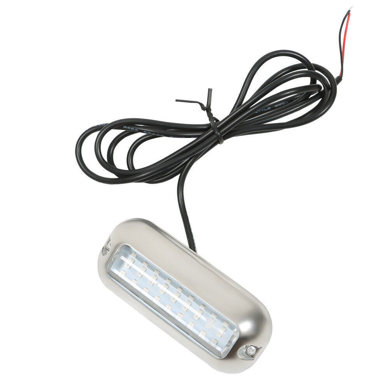 DURAFORCE 2 × 27 LED Marine Light Boat Lights Blue Stainless Steel Yacht Underwater Lamp