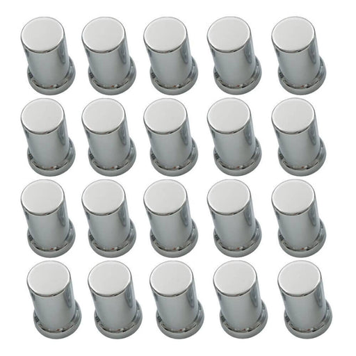 DURAFORCE Lug Nut Covers 33mm Push-On Tube Top Hat Plastic 3 3/8" Set of 20