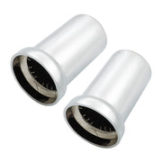DURAFORCE Lug Nut Covers 33mm Push-On Tube Top Hat Plastic 3 3/8" Set of 20