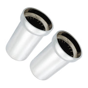 DURAFORCE Lug Nut Covers 33mm Push-On Tube Top Hat Plastic 3 3/8" Set of 20