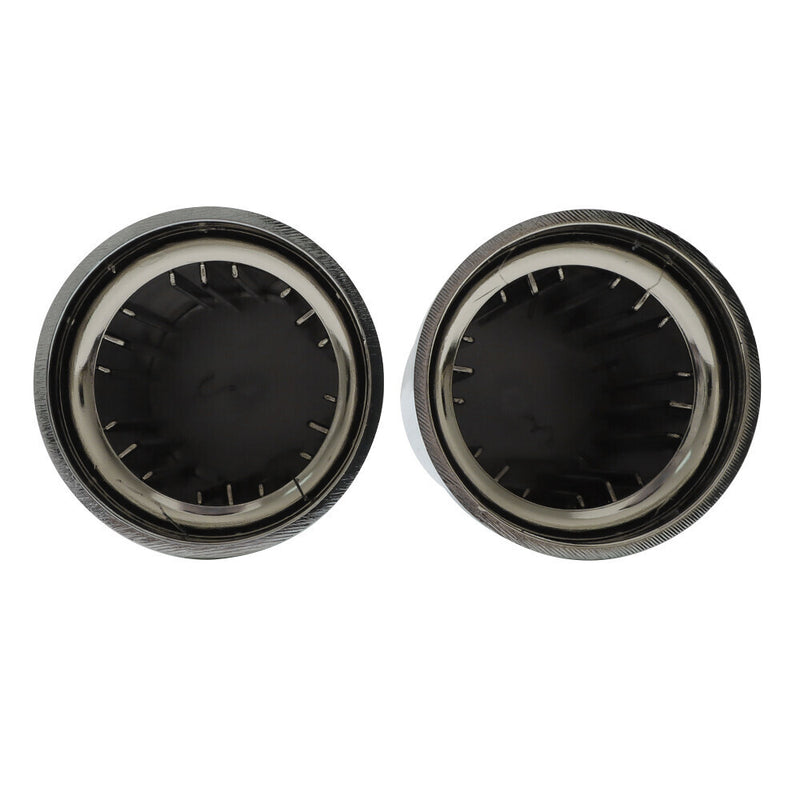 DURAFORCE Lug Nut Covers 33mm Push-On Tube Top Hat Plastic 3 3/8" Set of 20