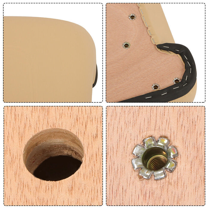 DURAFORCE Front 1979-2000.5 Golf Cart Buff Seat Bottom Assembly Fits For Club Car DS