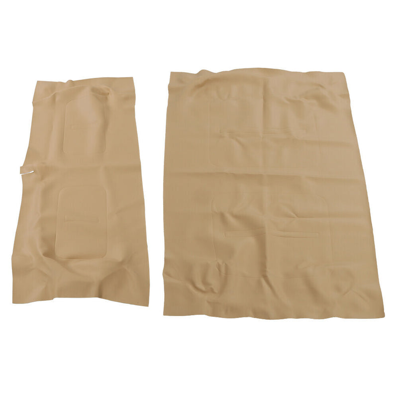 DURAFORCE Tan Color Front Seat Covers Fits For E-Z-GO TXT 1995-2013 Golf Carts #71602-G04