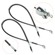 DURAFORCE 2Pcs Brake Cable Kit Driver&Pass Side -Pins&Clips For Club Car DS 2000+ Models