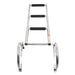 DURAFORCE Boat Ladder Stainless Steel 3 Steps Telescoping Ladder Folding Dock Ladder