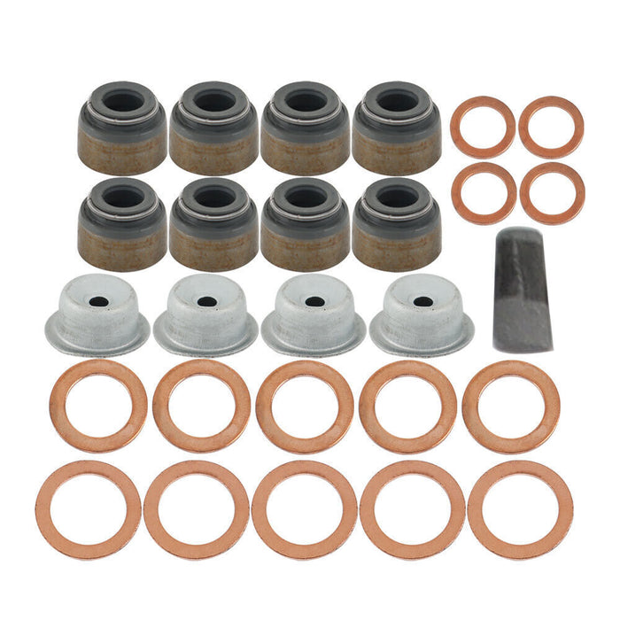 DURAFORCE Complete Cylinder Head + Head Gasket Kit For Kubota V1702 Bobcat 1600 733 743 US