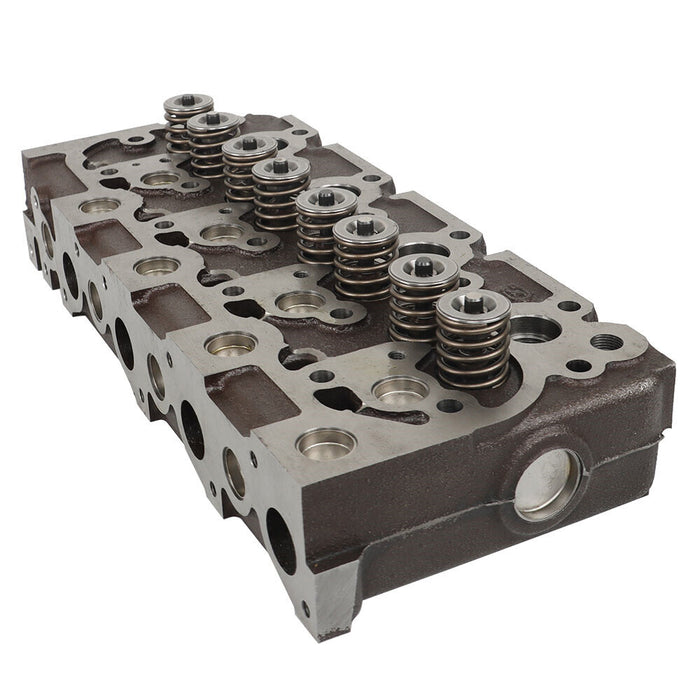 DURAFORCE Complete Cylinder Head + Head Gasket Kit For Kubota V1702 Bobcat 1600 733 743 US