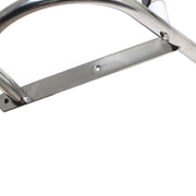 DURAFORCE 4 Steps Pontoon Boat Ladder Stainless Steel Folding Telescoping Rear Entry