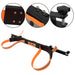 DURAFORCE Golf Cart Orange&Black Universal Rear Seat Bag Holder For EZGo/ Club Car/Yamaha