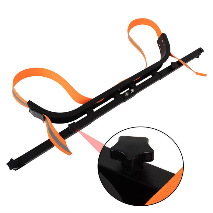 DURAFORCE Golf Cart Orange&Black Universal Rear Seat Bag Holder For EZGo/ Club Car/Yamaha