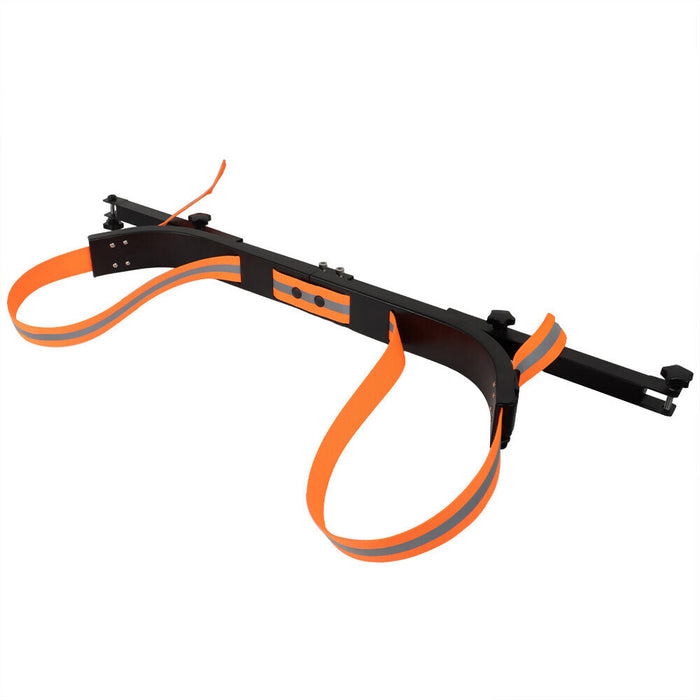 DURAFORCE Golf Cart Orange&Black Universal Rear Seat Bag Holder For EZGo/ Club Car/Yamaha