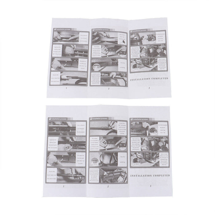 DURAFORCE Golf Cart Orange&Black Universal Rear Seat Bag Holder For EZGo/ Club Car/Yamaha