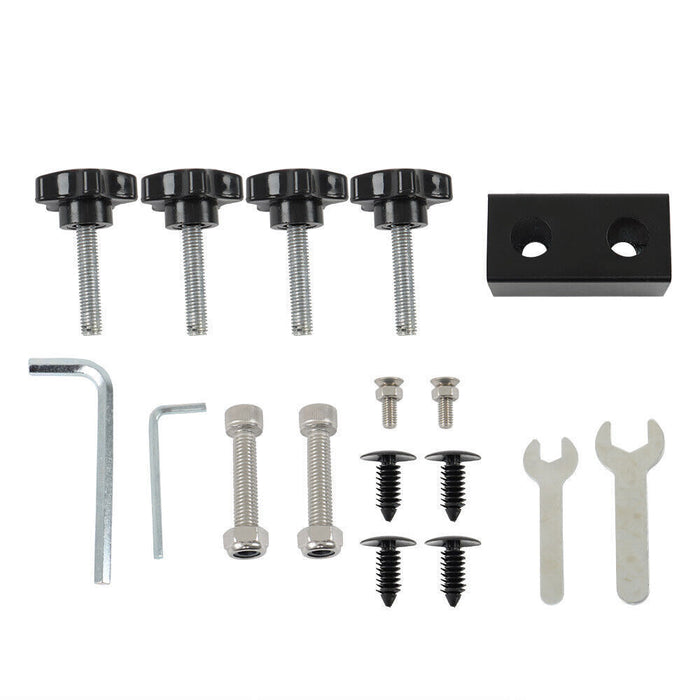 DURAFORCE Golf Cart Orange&Black Universal Rear Seat Bag Holder For EZGo/ Club Car/Yamaha