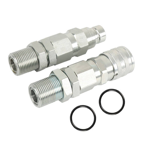DURAFORCE Hyd.Quick-Connect Coupler For John Deere 332 333D 50G 60D 328D KV13884 AT312877