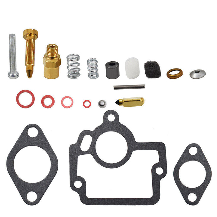 DURAFORCE Carburetor Rebuild Kit For International Farmall Tractor IH H O4 W4 I4 HV