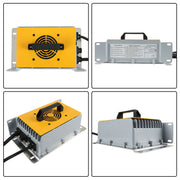 DURAFORCE 58.4Volt Golf Carts Lithium Battery Charger 30Amps (Max30A@ 110/220 VAC) LiFePo4