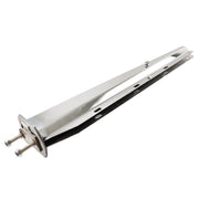 DURAFORCE 30" Stainless Steel Straight Mud Flap Hanger 2 1/2" Bolt Semi Truck Tapered