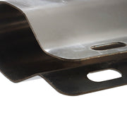 DURAFORCE 30" Stainless Steel Straight Mud Flap Hanger 2 1/2" Bolt Semi Truck Tapered