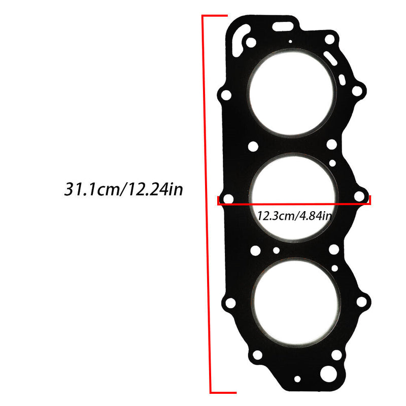 DURAFORCE 3cyl Gasket Cylinder Head 63D-11181-A0-00 63D-11181-A1-00 For Yamaha 40-50HP