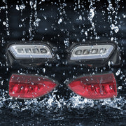 DURAFORCE 2018- Up Golf Carts For Club Car Tempo LED Headlight + Tail Light Kit