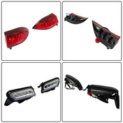 DURAFORCE 2018- Up Golf Carts For Club Car Tempo LED Headlight + Tail Light Kit