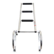 DURAFORCE 3 Steps Boat Ladder Stainless Steel in-Board Telescoping Folding Dock Ladder