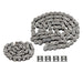 DURAFORCE Front and Rear Chain #420 For Coleman CT200U,CT200U-EX,BT200X 196cc Mini Bike US