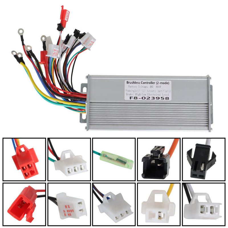DURAFORCE 48V 800W Electric Bicycle E-bike Scooter Brushless DC Motor Speed Controller New