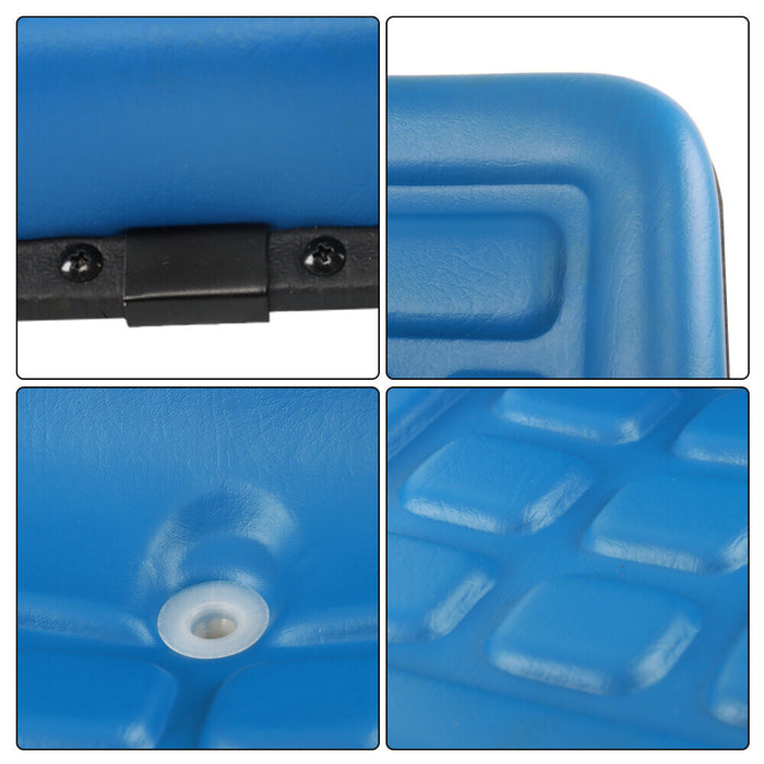 DURAFORCE Blue Seat Fits For Ford Tractor 2000 2120 3000 3600 4000 4100 4410 5000 5200 US