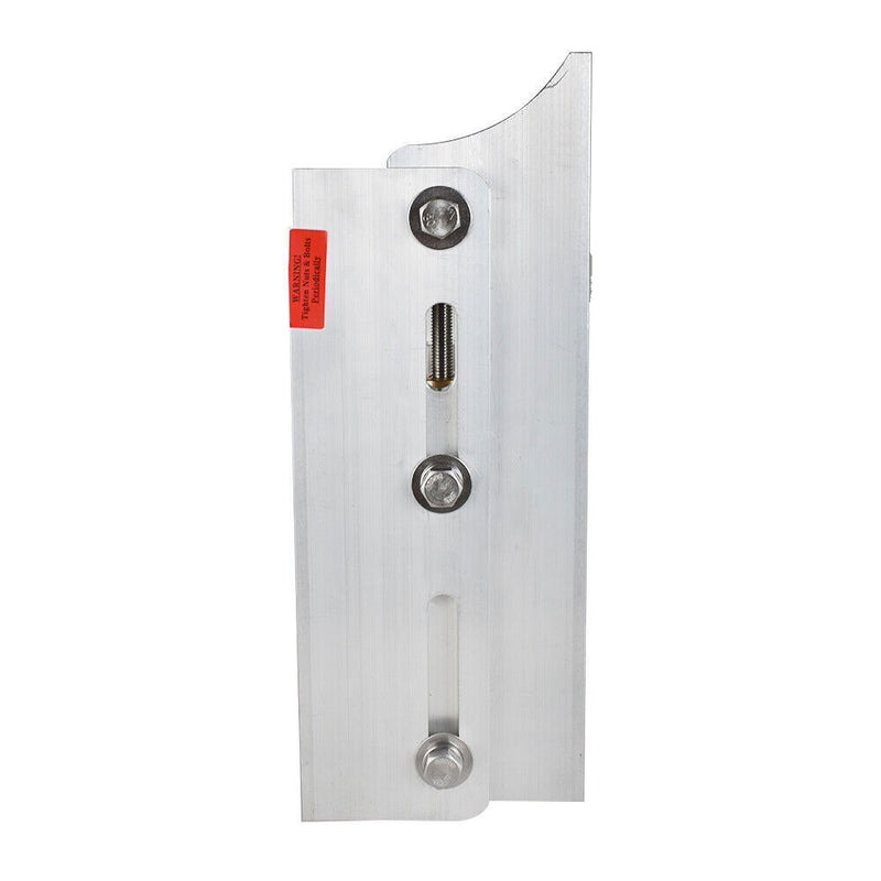 DURAFORCE High Strength Polished Aluminum Jack Plate JPL4500 Adjustable 6" Outboard Boat