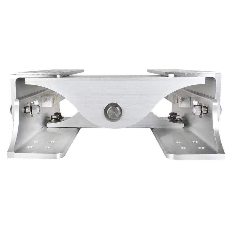 DURAFORCE High Strength Polished Aluminum Jack Plate JPL4500 Adjustable 6" Outboard Boat