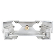 DURAFORCE High Strength Polished Aluminum Jack Plate JPL4500 Adjustable 6" Outboard Boat