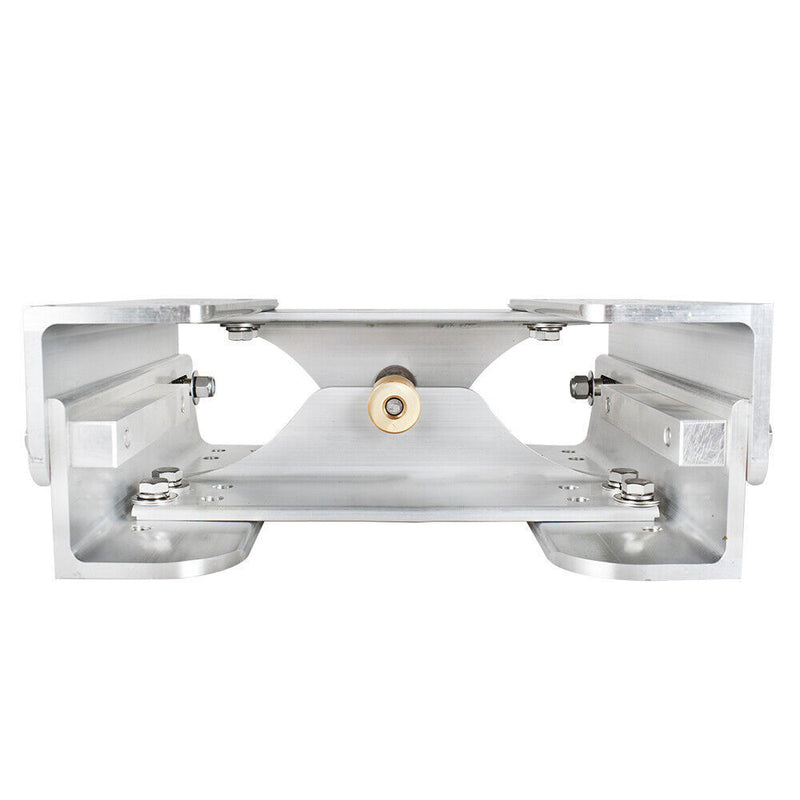 DURAFORCE High Strength Polished Aluminum Jack Plate JPL4500 Adjustable 6" Outboard Boat