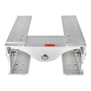 DURAFORCE High Strength Polished Aluminum Jack Plate JPL4500 Adjustable 6" Outboard Boat
