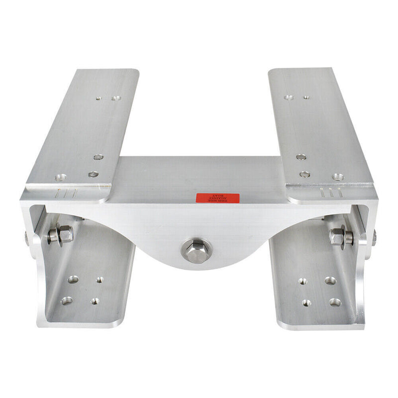DURAFORCE High Strength Polished Aluminum Jack Plate JPL4500 Adjustable 6" Outboard Boat