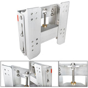 DURAFORCE High Strength Polished Aluminum Jack Plate JPL4500 Adjustable 6" Outboard Boat