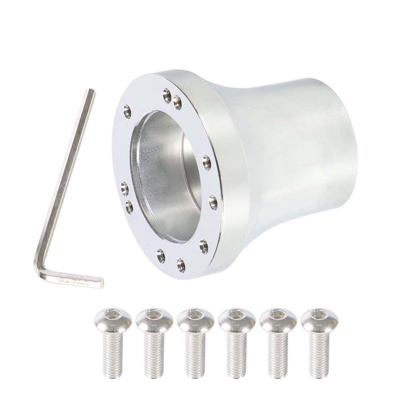 DURAFORCE Chrome Golf Cart Steering Wheel Hub Adapter For Club Car DS 1985-UP