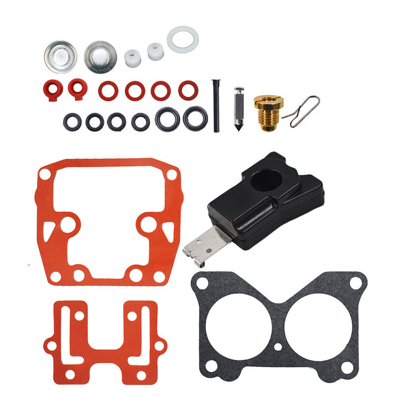 DURAFORCE Carburetor Carb Rebuild Kit For Johnson Evinrude Triple V6 150 155 175 185 200
