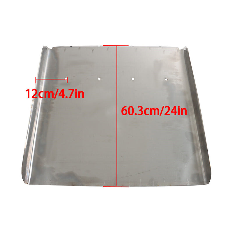 DURAFORCE 24"x24" Quarter Fender Set Stainless Steel Fit For Volvo VNL Semi Truck