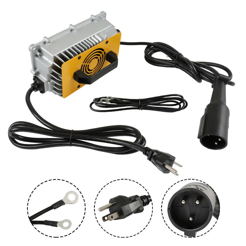 DURAFORCE 58.4Volt 18Amps Lithium Battery Charger Set For Club Car DS Precedent Golf Carts