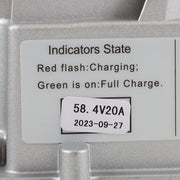 DURAFORCE 58.4Volt 18Amps Lithium Battery Charger Set For Club Car DS Precedent Golf Carts