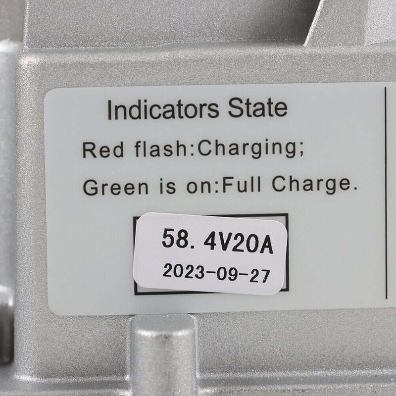 DURAFORCE 58.4Volt 18Amps Lithium Battery Charger Set For Club Car DS Precedent Golf Carts