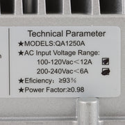 DURAFORCE 58.4Volt 18Amps Lithium Battery Charger Set For Club Car DS Precedent Golf Carts