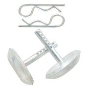 DURAFORCE 2208864 Quick Release Plow Skid Shoes 14-20 Ace Ranger RZR General For Polaris