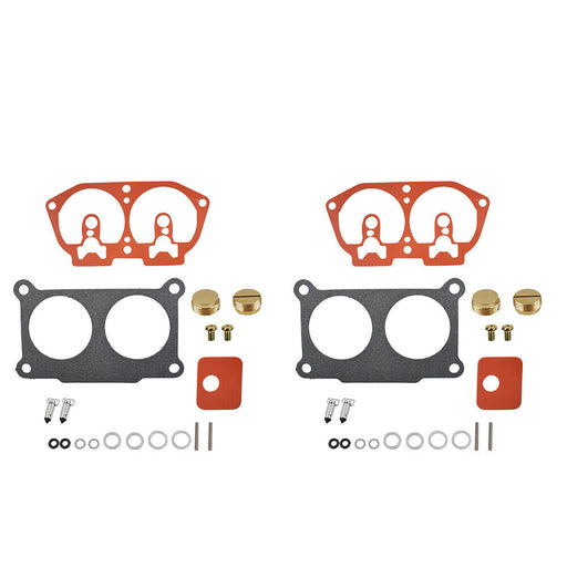 DURAFORCE 2* Carb Carburetor Rebuild Kit Fit For Yamaha 115 130 HP 1986-1995 Outboard V-4