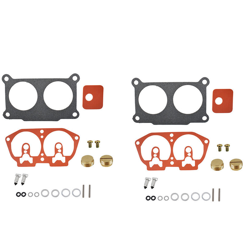 DURAFORCE 2* Carb Carburetor Rebuild Kit Fit For Yamaha 115 130 HP 1986-1995 Outboard V-4